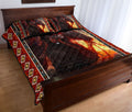 Native American Man And Horse Quilt Bedding Set NTN08102001S-MEI