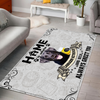 Black Labrador and Beer Rug VP22092002S1