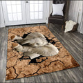 Elephant rectangle rug HG71506S-Rug-HG-5' X 8'-Vibe Cosy™