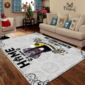 Black Labrador and Beer Rug VP22092002S1