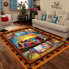 Native American Pow Wow 3D All Over Printed Rug