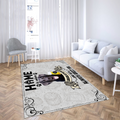 Black Labrador and Beer Rug VP22092002S1