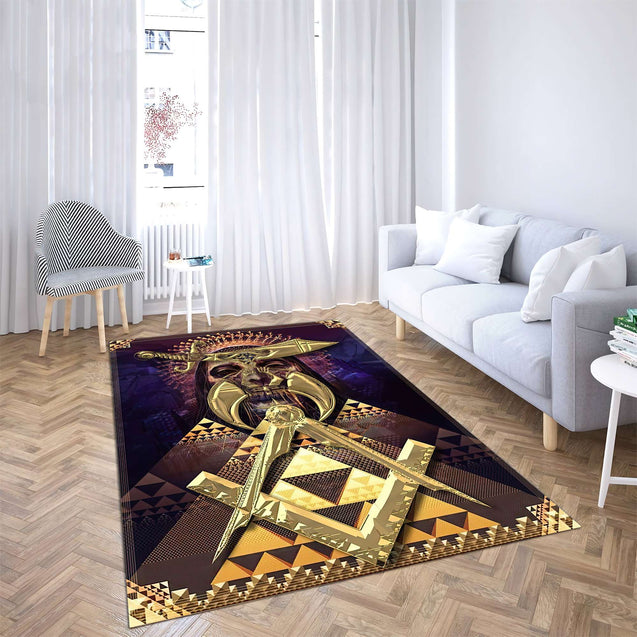 Freemasonry 3D All Over Printed Rug