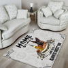 German Shepherd and Beer Rug VP22092002S