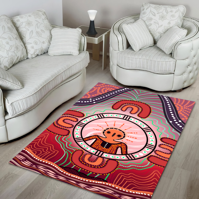 Africa Culture Pattern Rug-ML