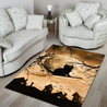 Black Cat Rug JJW08082001-DL