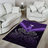 Maori Manaia New Zealand Rug Purple MP11072006