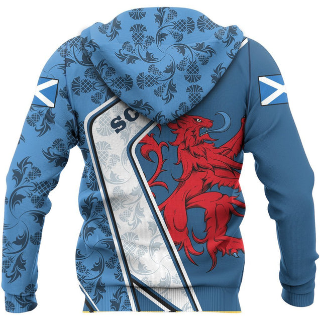 Scottish Rampant Lion and Thistle Special shirt for men & women NNK022604-Apparel-PL8386-Hoodie-S-Vibe Cosy™