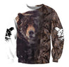 Bear Hunting 3D All Over Printed Shirts For Men