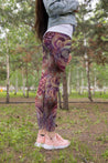 3D All Over Print Coral Sea Legging-Apparel-Khanh Arts-Legging-S-Vibe Cosy™