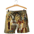 3D All Over Printed Egyptian Shirts and Shorts HP005-Apparel-HP Arts-SHORTS-S-Vibe Cosy™