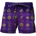 3D All Over Printed Talismans Of The Knights Templar Shirts and Shorts-Knights Templar-HP Arts-Shorts-XS-Vibe Cosy™