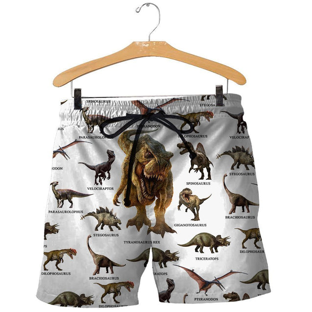 3D All Over Printed Dinosaurs Collection Shirts-Apparel-HP Arts-SHORTS-S-Vibe Cosy™