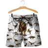 3D All Over Printed Dinosaurs Collection Shirts-Apparel-HP Arts-SHORTS-S-Vibe Cosy™