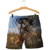 3D All Over Printed Pheasant Hunting Art Shirts-Apparel-HP Arts-SHORTS-S-Vibe Cosy™