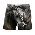3D All Over Printed Beautiful Horse Art-Horse-HP Arts-Shorts-XS-Vibe Cosy™