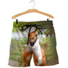 3D All Over Printed Horse Haflinger Shirts-Apparel-HP Arts-SHORTS-S-Vibe Cosy™