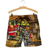 3D All Over Printed Fire Fighter Job-Apparel-HP Arts-SHORTS-S-Vibe Cosy™