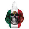 3D All Over Mexican Skull Hoodie-Apparel-HP Arts-Hoodie-S-Vibe Cosy™