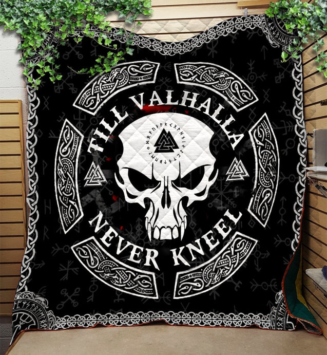 Viking 3D All Over Printed Quilt