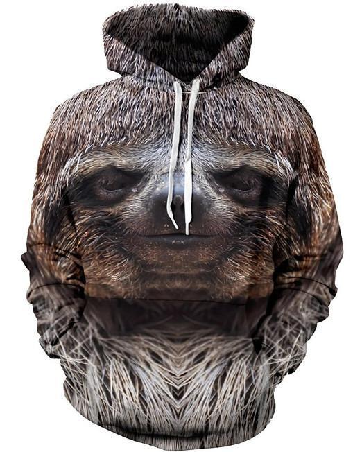 3D ALL OVER PRINT SLOTH NTH190734-Apparel-NTH-Hoodie-S-Vibe Cosy™
