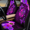 Aboriginal Naidoc Week 2021 Purple Butterflies car seat covers