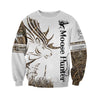 Camo Tattoo Moose Hunting Hoodie T-Shirt Sweatshirt NM-Apparel-NM-Sweat Shirt-S-Vibe Cosy™