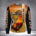 Rooster 3D All Over Printed Shirts for Men and Women NM-Apparel-NM-Sweatshirts-S-Vibe Cosy™