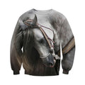 3D All Over Printed Beautiful Horse Art-Horse-HP Arts-Sweatshirt-XS-Vibe Cosy™