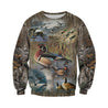 3D All Over Printed Hunting Duck Shirts-Apparel-HP Arts-Sweatshirt-S-Vibe Cosy™