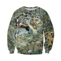 3D All Over Printed Camo Duck Hunting Art Shirts-Apparel-HP Arts-Sweatshirt-S-Vibe Cosy™
