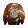 3D All Over Printed Face Cow Shirts-Apparel-HP Arts-Sweatshirt-S-Vibe Cosy™