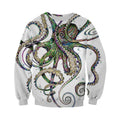 3D All Over Printed Octopsychedelia Shirts and Shorts-Apparel-HP Arts-Sweatshirt-S-Vibe Cosy™