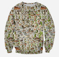 3D All Over Printed Mushroom Camo Shirts-Apparel-6teenth World-Sweatshirt-S-Vibe Cosy™
