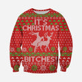 3D All Over Printed It's Christmas Ugly Shirts and Shorts-Christmas-HP Arts-Sweatshirt-XS-Vibe Cosy™