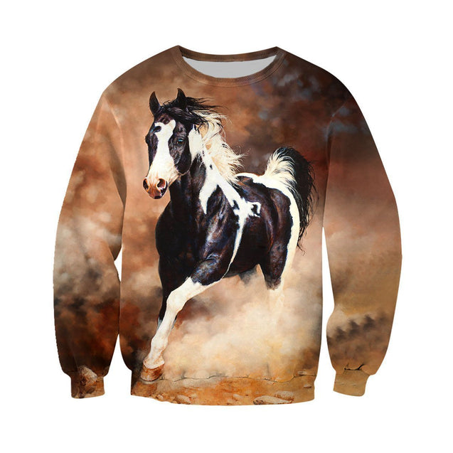 3D All Over Printed Pinto Horse Shirts-Apparel-HP Arts-Sweatshirt-S-Vibe Cosy™
