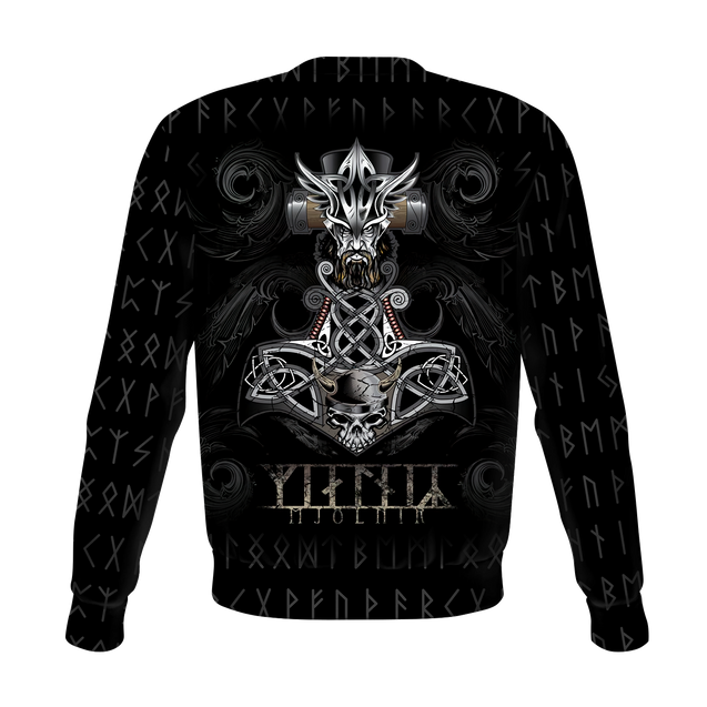 Viking Hoodie Mjolnir-Apparel-HP Arts-Hoodie-S-Vibe Cosy™