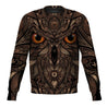 All Over Printed The Night Owl Shirts and Shorts-Apparel-HP Arts-Sweatshirt-S-Vibe Cosy™