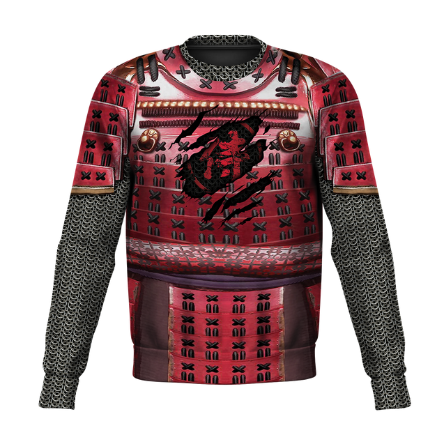 3D All Over Printed Samurai Red Armor-Apparel-6teenth World-Sweatshirt-S-Vibe Cosy™