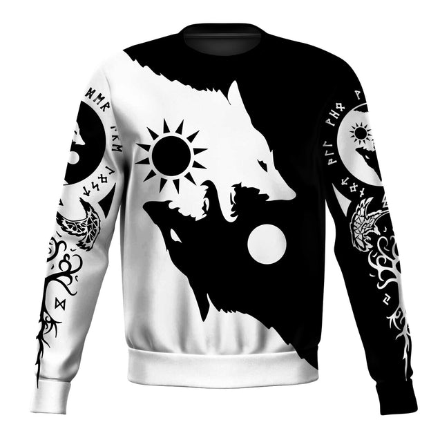 Skoll and Hati 3D All Over Printes Shirts - Amaze Style™-Apparel