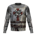 3D All Over Printed Knight Templar Version 3.0-Apparel-HP Arts-Sweatshirt-S-Vibe Cosy™