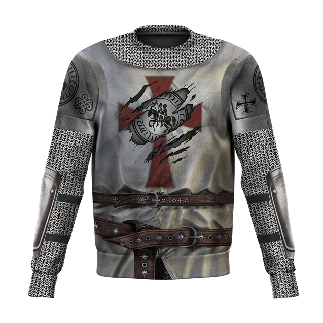 3D All Over Printed Knight Templar Version 3.0-Apparel-HP Arts-Sweatshirt-S-Vibe Cosy™