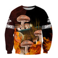 Beautiful Shiitake mushrooms 3D all over printing shirts for men and women TR0405201-Apparel-Huyencass-Sweat Shirt-S-Vibe Cosy™
