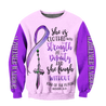 Alzheimer awareness Bible Verse 3D All Over Printed Shirts For Men and Women HHT04082002