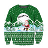 Santa Claus Goes Fishing For Xmas - Green version TR8602 - Amaze Style™-Apparel