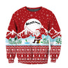 Santa Claus Goes Fishing For Xmas - Red version TR8603 - Amaze Style™-Apparel