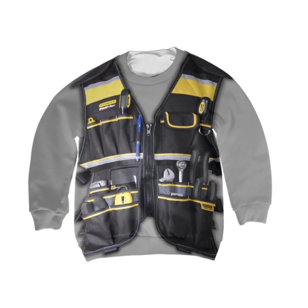 3D All Over Electrican Kids Hoodie-Apparel-HD09-Sweatshirt-YOUTH XS-Vibe Cosy™