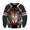 Premium Red Cross Shield Swords Knight Templar All Over Printed Shirts For Men And Women MEI