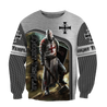 Premium Knight Templar Iron Pattern All Over Printed Shirts For Men And Women MEI