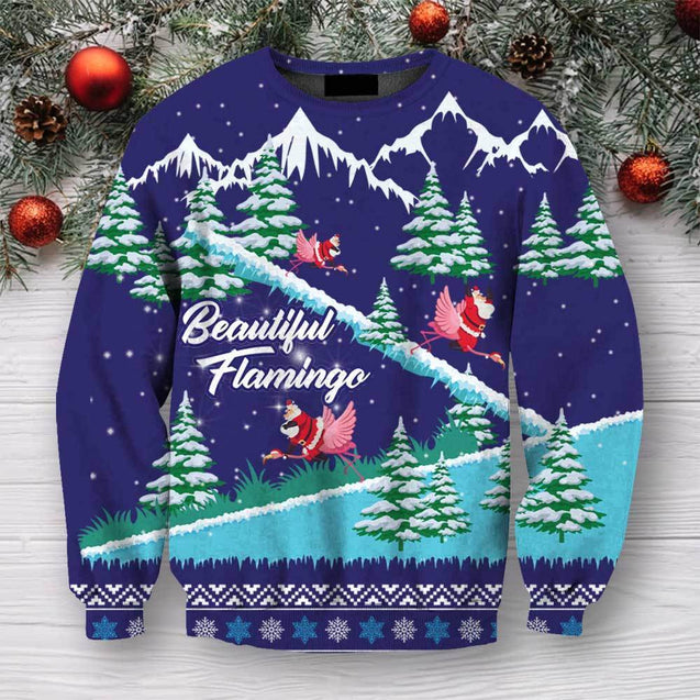 3D All Over Print Beautiful Flamingo Hoodie-Apparel-HD09-Sweat Shirt-S-Vibe Cosy™